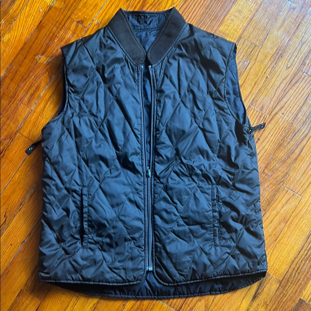 Men's Brown Quilted Vest